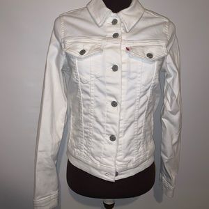 LEVI’S White Denim Jacket